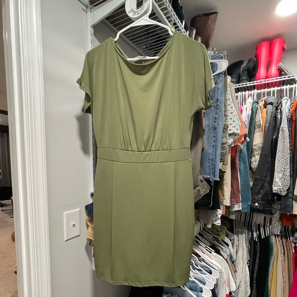 Green dress